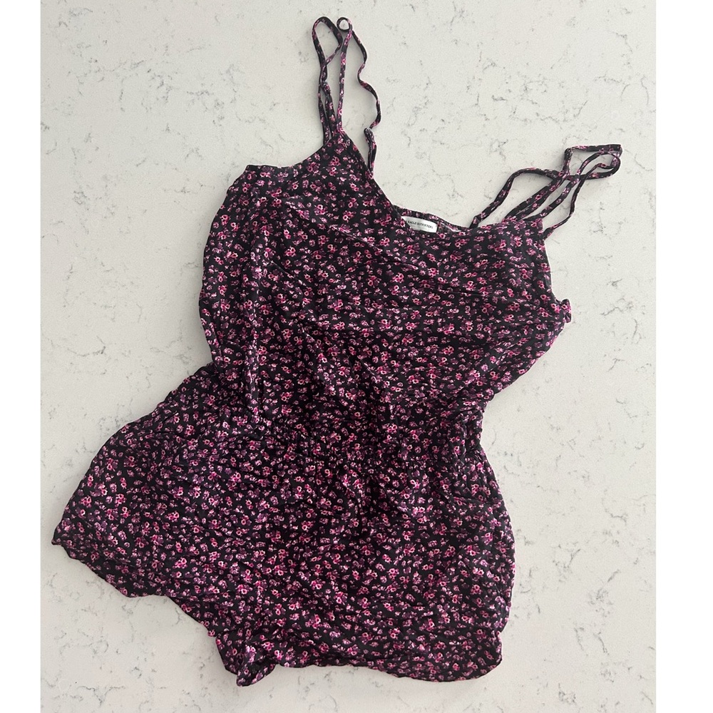 American Eagle Printed Romper in Size Small